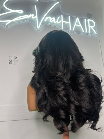 READY TO SHIP 13x6 HD HEAVY LAYER BODY WAVE WIG