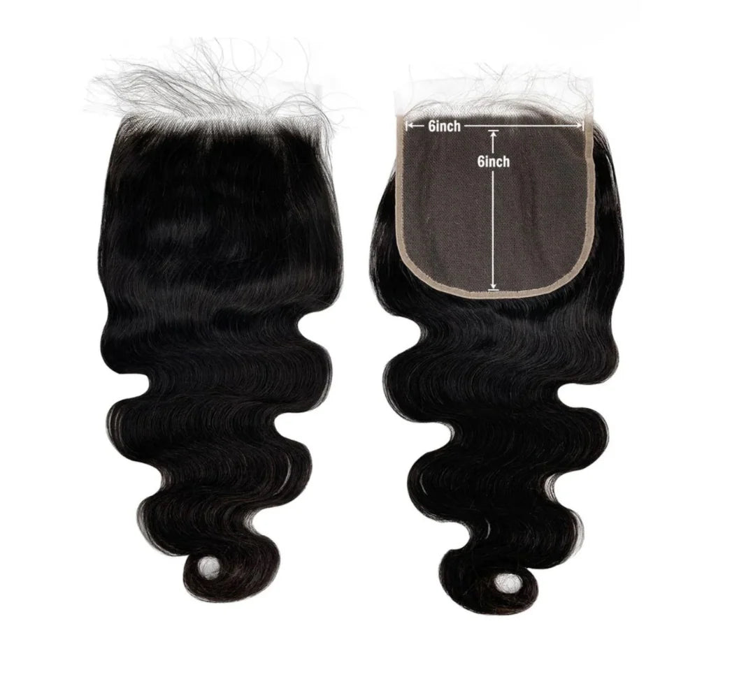 6x6 Closures ONLY (RAW)